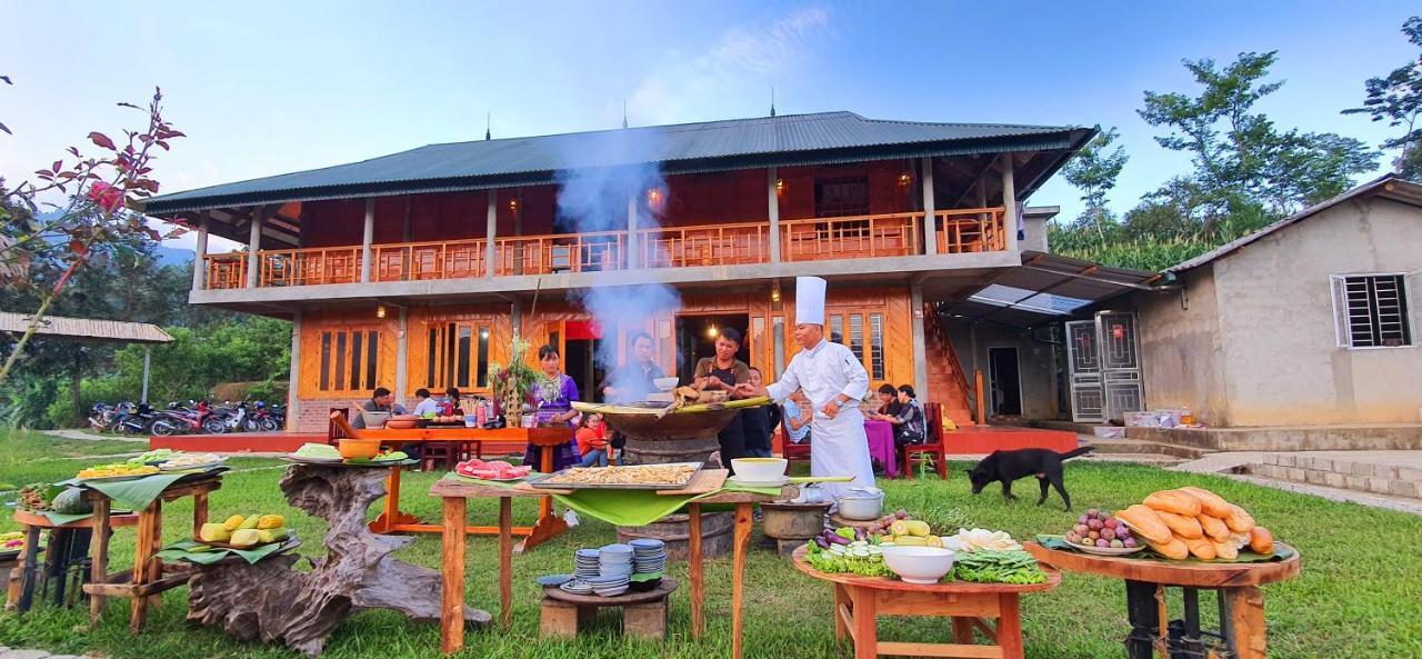 So H'Mong Homestay Bac Ha  Buitenkant foto